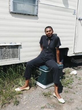 Noble Utility Suit Jumpsuit Black M Organic Cotton